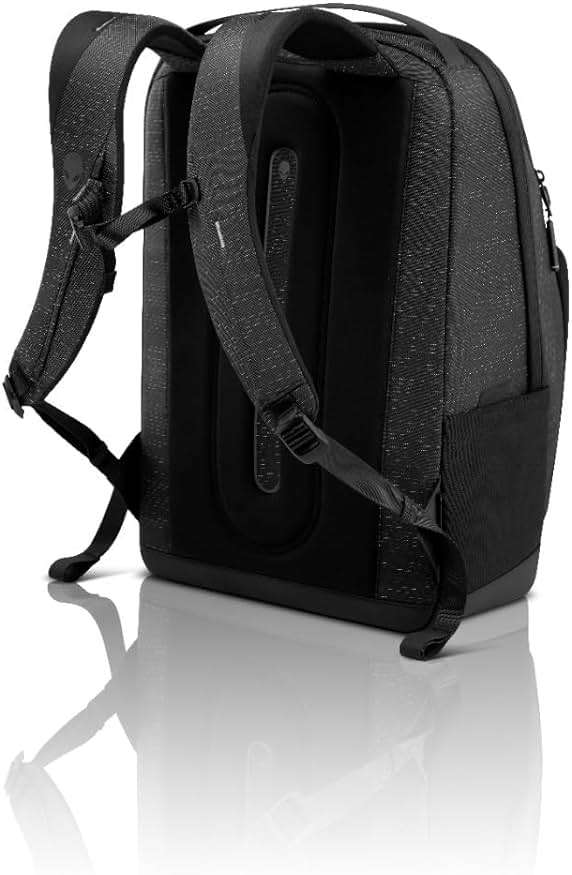 Alienware Horizon Utility Backpack, AW523P, Weather resistant, Padded back and shoulder straps, EVA padding, RFIDsafe, Black - Image 4