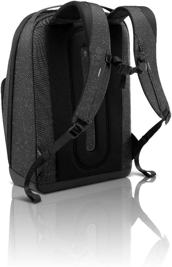Alienware Horizon Utility Backpack, AW523P, Weather resistant, Padded back and shoulder straps, EVA padding, RFIDsafe, Black - Image 6