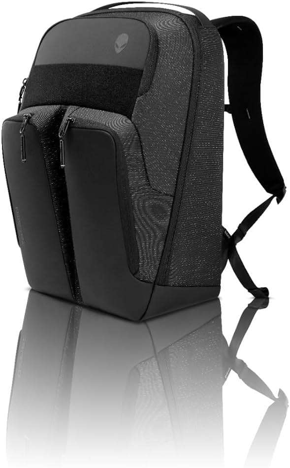 Alienware Horizon Utility Backpack, AW523P, Weather resistant, Padded back and shoulder straps, EVA padding, RFIDsafe, Black - Image 7