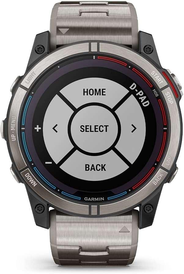 Garmin quatix® 7X Solar Edition, Marine GPS Smartwatch, Solar Charging Capabilities, Durable Watch with Flashlight, Tide Changes and Anchor Drag Alerts, Waypoint Marking - Image 2