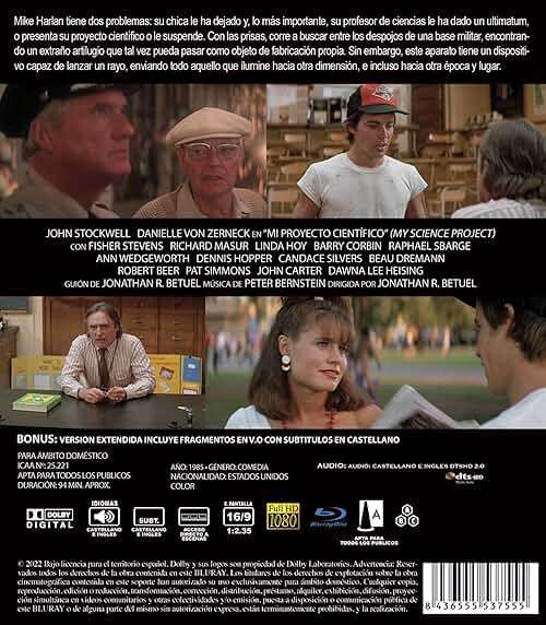 Mi Proyecto Científico BD 1985 My Science Project [Blu-ray] [Import] - Image 2