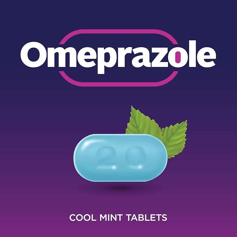 GoodSense Good Sense Omeprazole Delayed Release Coated Tablets 20 mg, Cool Mint, Treats Frequent Heartburn, Acid Reducer, Heartburn Medicine, 42 Count - Image 7