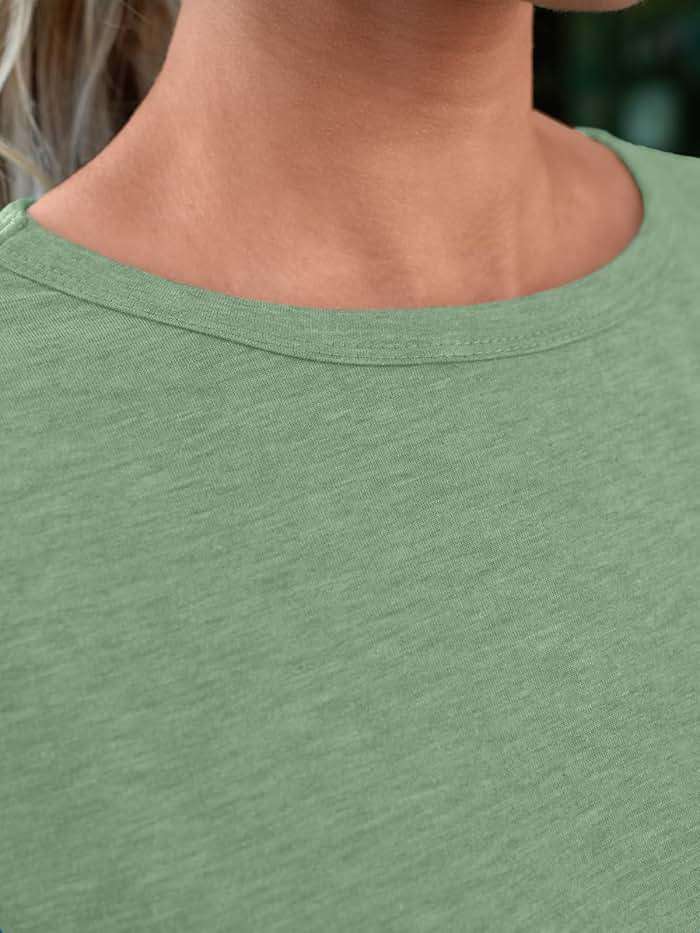 AUTOMET Women's Short Sleeve Shirts Summer Tops Crew Neck Basic Tees Casual Tshirts - Image 5