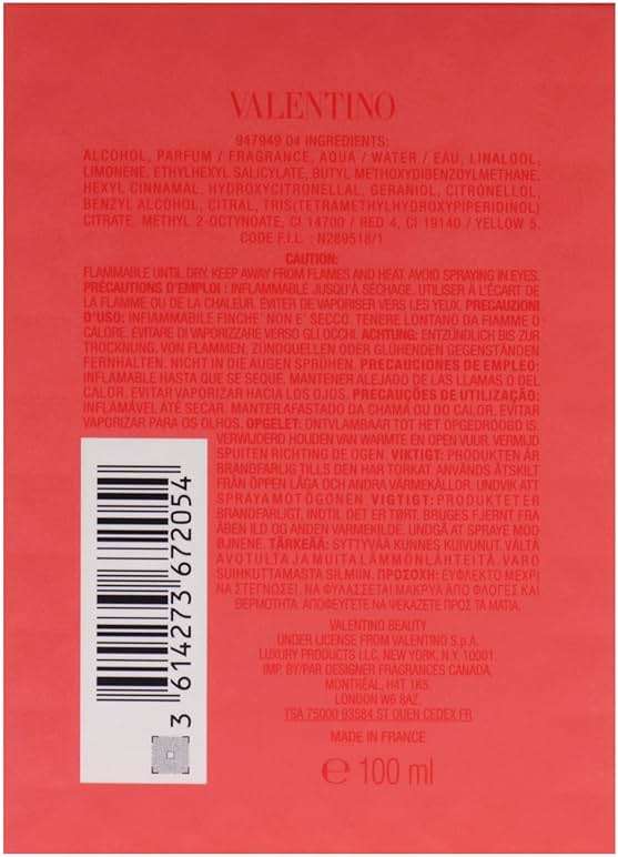 Valentino Donna Born In Roma Coral Fantasy by Valentino for Women - 3.4 oz EDP Spray - Image 7