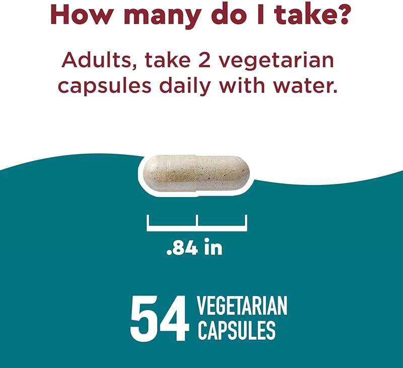 Nature Made Wellblends Calm & Relax, Ashwagandha 125mg, Magnesium 300 mg, 54 Vegetarian Capsules - Image 4