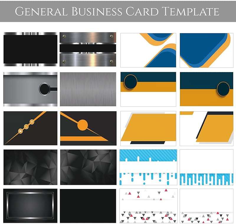Custom Business Cards Personalized Business Cards for Small Business 300gsm Matte Paper Front & Back Sides Printed 3.5" x 2" - General Template - Image 4