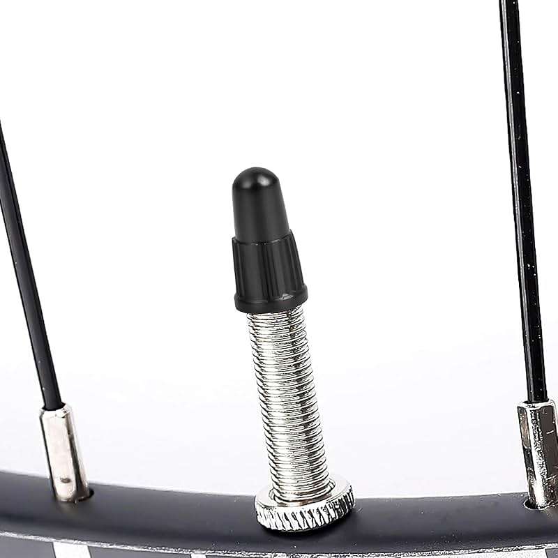Black Presta Valve caps Plastic Bike tubeless tire caps air dust stem Covers - Used on Presta French valves for MTB Mountain Road Bike Bicycle (20 Pack) - Image 5