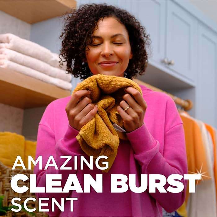 ARM & HAMMER Clean Burst 5-in-1 Laundry Detergent Power Paks, Powerfully Clean, Clean Burst Scent, 42 Count - Image 3