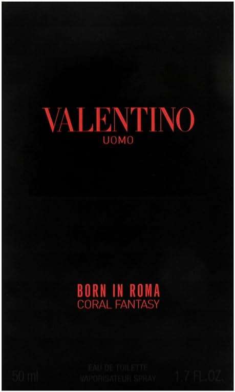 Valentino Uomo Born In Roma Coral Fantasy for Men - 1.7 oz EDT Spray | Uomo - Image 5