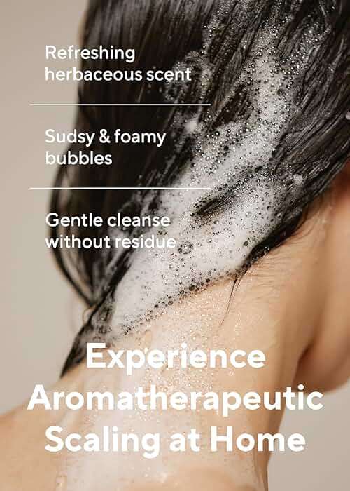 AROMATICA Rosemary Scalp Scaling Shampoo and Conditioner Set 13.53 fl.oz each – Vegan Korean Hair Care Gift Set for Woman with Rosemary Oil. Sulfate Free Shampoo Conditioner For Hair Growth - Image 6