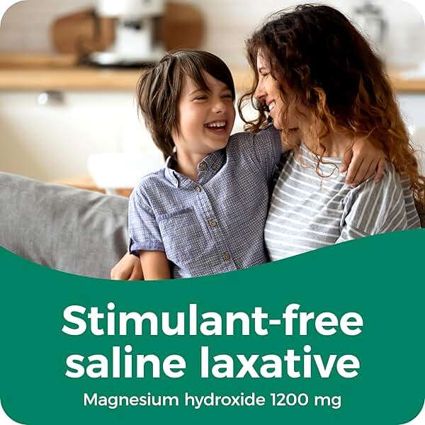 Dulcolax Kids Saline Laxative Soft Chews, Stimulant-Free Laxatives, Gentle Constipation Relief for Kids, Softens Stool, Watermelon Flavor, Magnesium Hydroxide 1200 mg, 15 Count - Image 9