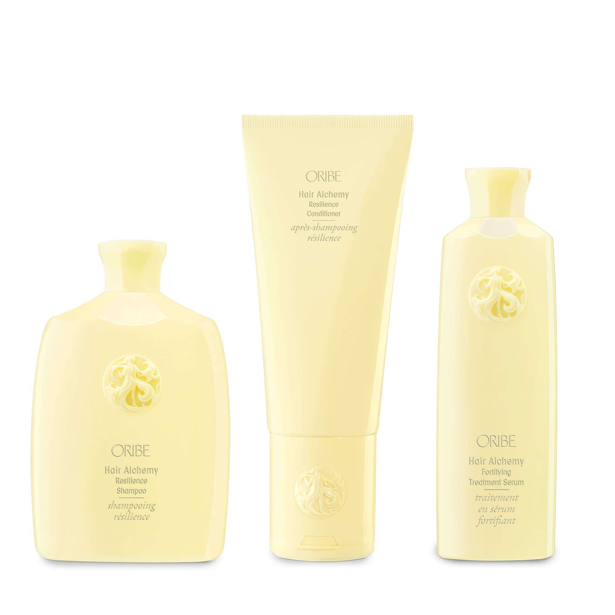 Oribe Hair Alchemy Resilience Shampoo, Conditioner & Treatment Bundle - Image 1