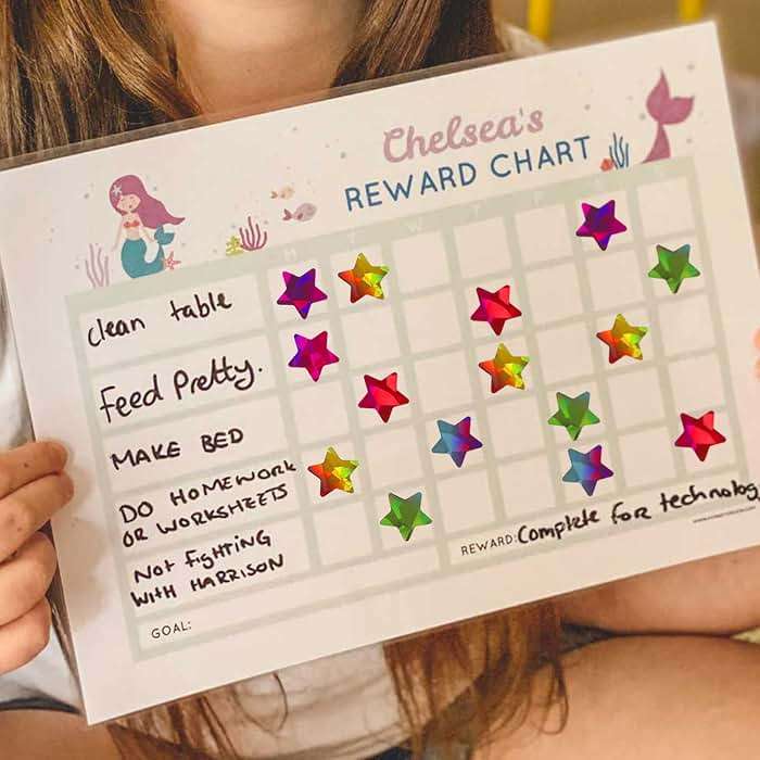1620 Pcs Holographic Rainbow Small Star Stickers for Kids Reward, Behavior Chart, Student Planner and School Classroom Teacher Supplies, 0.6" Diameter - Image 6