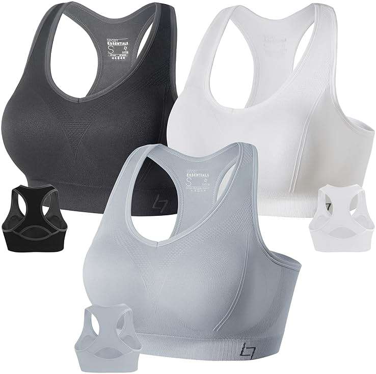 FITTIN Supportive Sports Bra for Large-Bust: 12-Hour Zero-Pressure Comfort - Full Coverage Workout for Plus Size Women - Image 1