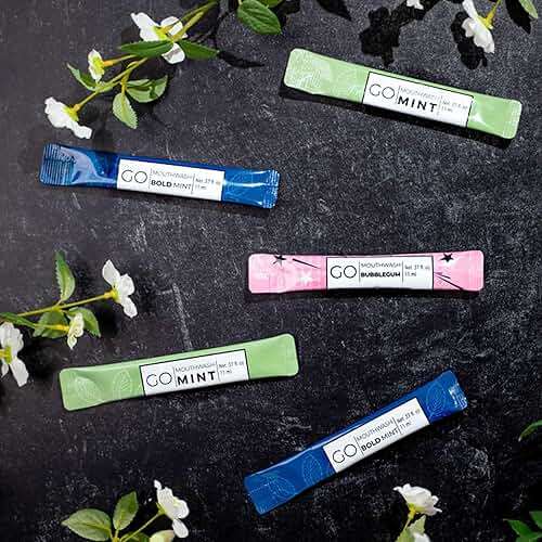 GO mouthwash no Alcohol Formula (Mint, 720 Individual Packets) - Image 7