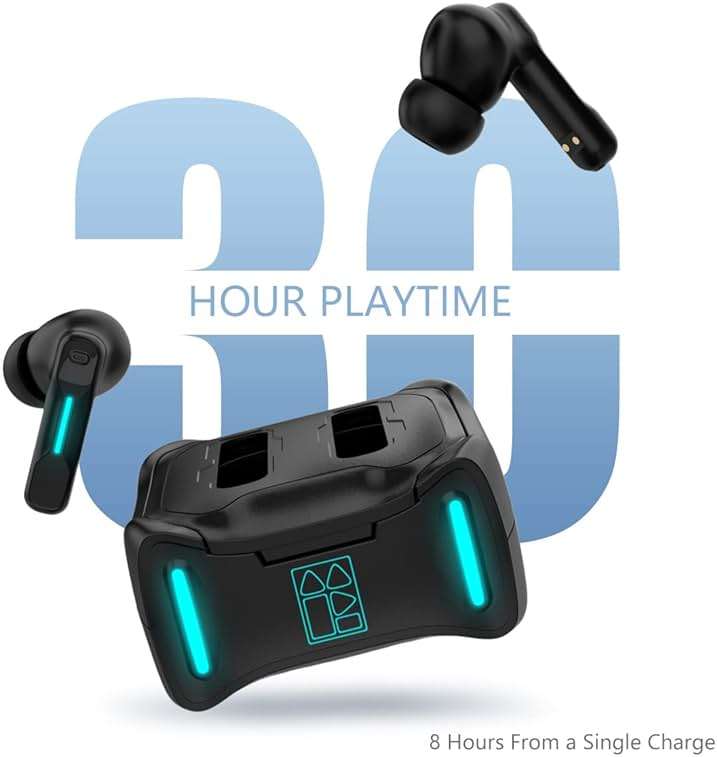 FEDIKER SW4 Pro Wireless Earbuds for PC/Computer/Laptop/Mobile - Dongle & Bluetooth - 20ms Low Latency - 4 Mics – Gaming - Work Headset/Headphones for Office - Image 5