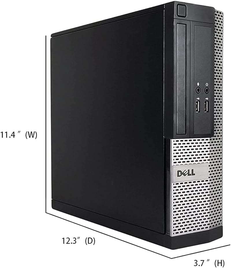 Dell OptiPlex Computer Desktop PC, Intel Core i5 3rd Gen 3.2 GHz, 16GB RAM, 2TB HDD, New 22 Inch LED Monitor, RGB Keyboard and Mouse, WiFi, Windows 11 Pro (Renewed) - Image 11