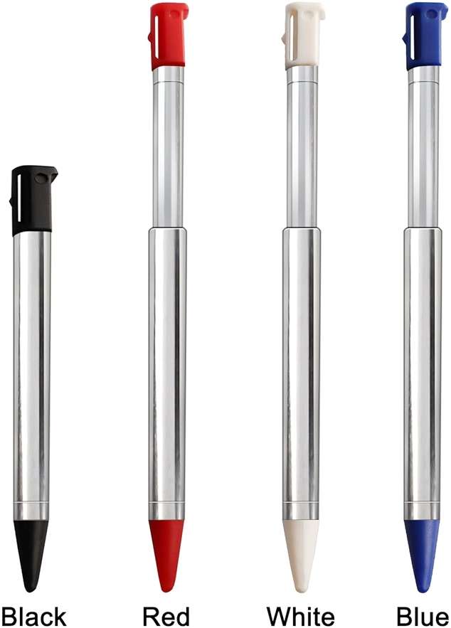 3DS Stylus Pen, Metal Retractable Replacement Stylus Compatible with Nintendo 3DS, 4in1 Combo Touch Styli Pen Set Multi Color for 3DS - Image 5