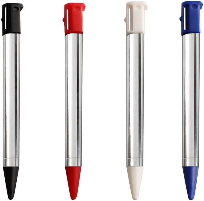 3DS Stylus Pen, Metal Retractable Replacement Stylus Compatible with Nintendo 3DS, 4in1 Combo Touch Styli Pen Set Multi Color for 3DS - Image 7