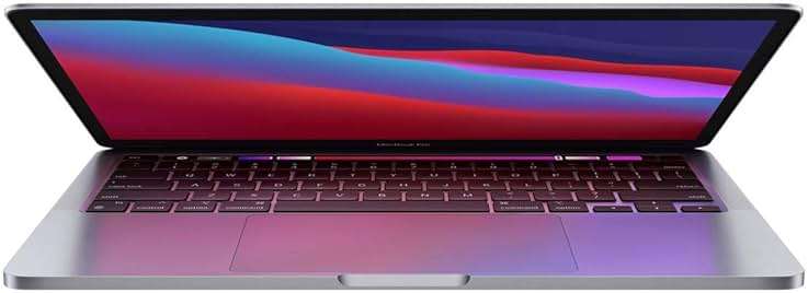 Apple Late 2020 MacBook Pro with Apple M1 Chip (13.3 inch, 16GB RAM, 512GB SSD) Space Gray (Renewed) - Image 3