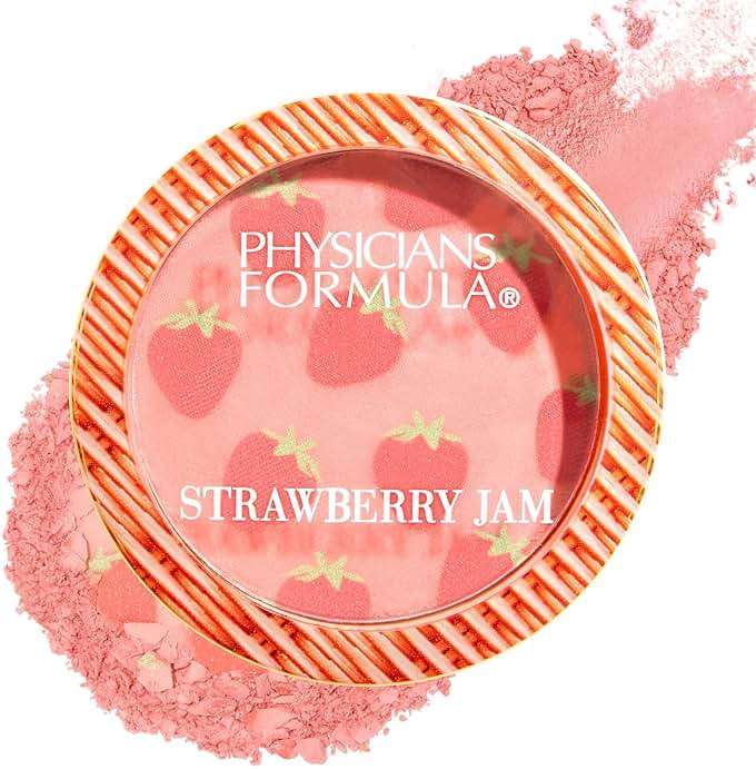 Physicians Formula Murumuru Strawberry Jam Blush Strawberry, Shimmery finish - Image 1