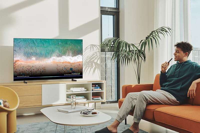 SAMSUNG 65-Inch Class QLED Q60B Series - 4K UHD Dual LED Quantum HDR Smart TV with Alexa Built-in (QN65Q60BAFXZA, 2022 Model), Titan Black - Image 7