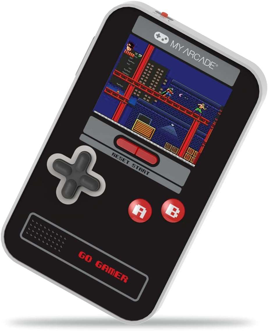 My Arcade Go Gamer Classic-RED: Preloaded Console with 300 Games, Full Color 2.5" Screen-Fun for The Whole Family (DGUN-3909) - Image 3