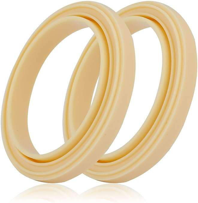 AYUSEB 54mm Silicone Steam Ring, 2Pcs Silicone Gasket Accessories For Espresso Machine 878/870/860/840/810/500/450/ Sage 500/870/875/880/810/878 No BPA Grouphead Gasket Replacement Part - Image 1