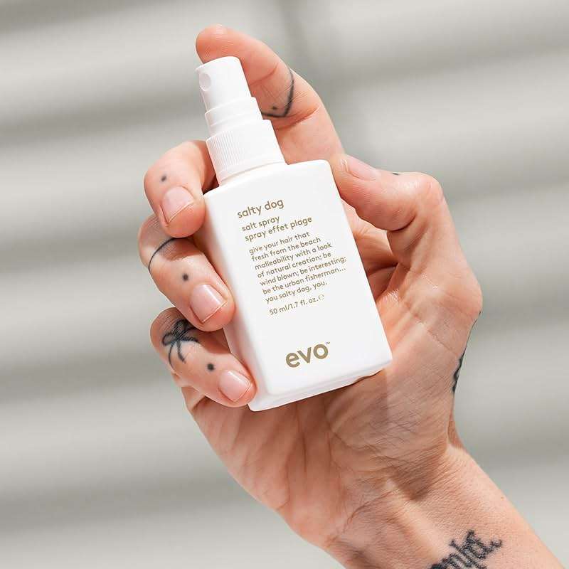 EVO Salty Dog Salt Spray - Hair Texture & Volume Spray - Beach Textured Hair, Natural Matte Finish - Image 7