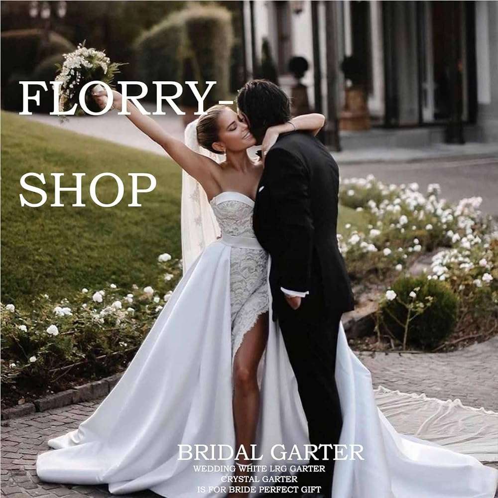 Florry Sexy Wedding Garter Lace Women Garter Belt for Bride Tossing Thigh Garters Bowknot Elastic Leg Ring for Party Prom - Image 6