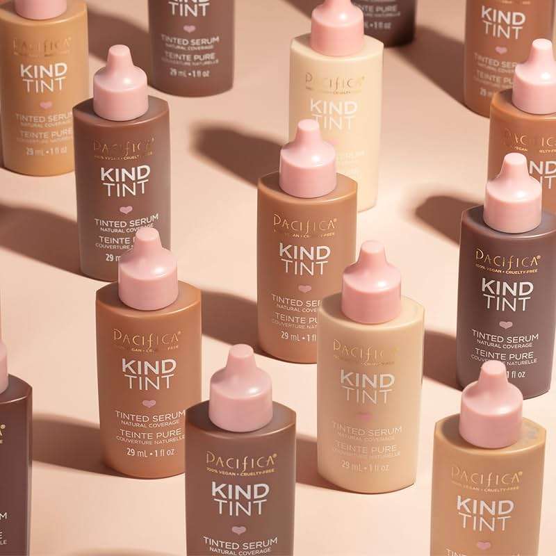 Pacifica Tinted Moisturizer – Kind Tint Serum, Lightweight Hydrating Foundation with Vegan Collagen & Hyaluronic Acid for Dewy Glow, Buildable Coverage, Vegan, 1 fl oz (Shade 17) - Image 13