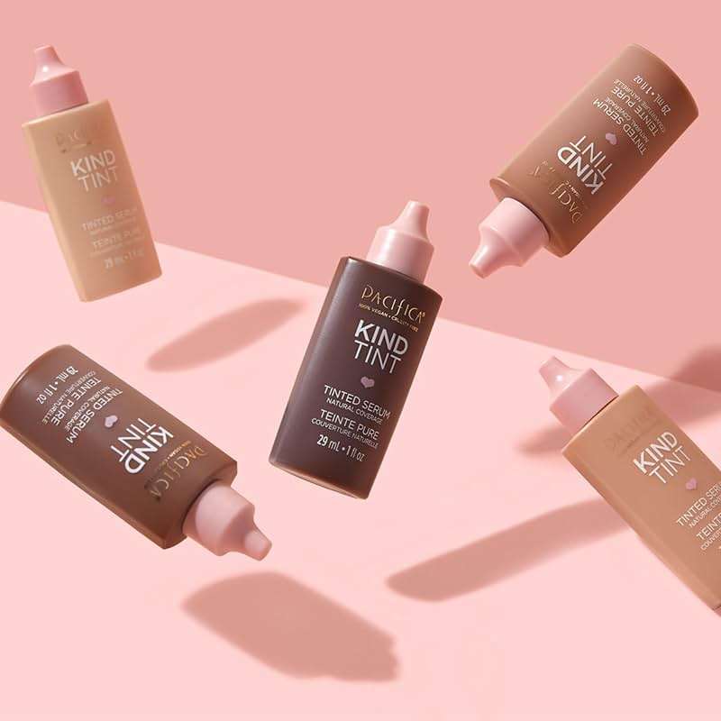 Pacifica Tinted Moisturizer – Kind Tint Serum, Lightweight Hydrating Foundation with Vegan Collagen & Hyaluronic Acid for Dewy Glow, Buildable Coverage, Vegan, 1 fl oz (Shade 17) - Image 14