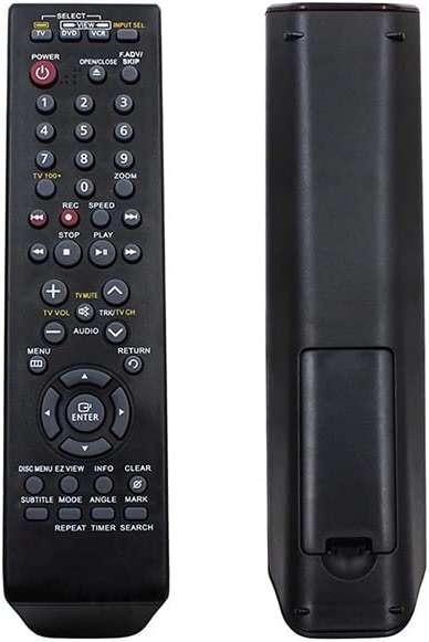 Remote Control Fit for AK59-00052B AK59-00052C AK59-00061J 00061J, DVD-V9650 DVD‑V970 DVD‑V9800 DVD-VR329 DVD-VR330 DVD-V4600A DVD-V6500 DVD VCR Combo Remote - Image 2