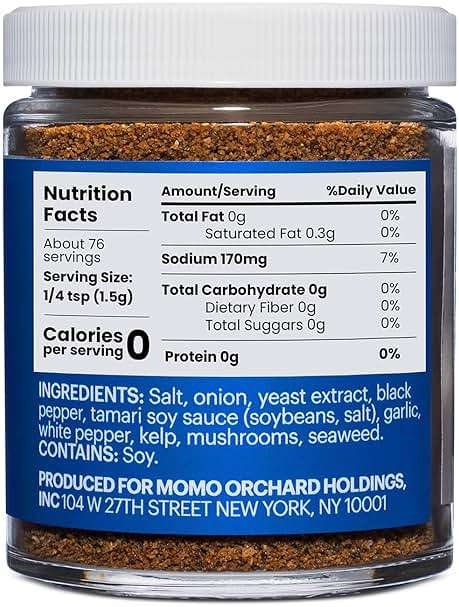 Momofuku Savory Seasoned Salt by David Chang, (4 Ounces), Umami Seasoning for Meat & Vegetables, Supercharged Salt & Pepper, Chef Made for Cooking, Extra Umami Boost - Image 3