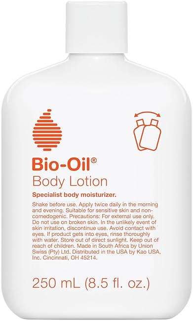 Bio-Oil Moisturizing Body Lotion for Dry Skin, Ultra-Lightweight High-Oil Hydration, with Jojoba Oil, Rosehip Oil, Shea Oil, and Hyaluronic Acid, 8.5 Oz - Image 1