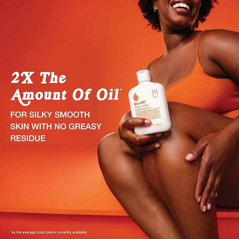 Bio-Oil Moisturizing Body Lotion for Dry Skin, Ultra-Lightweight High-Oil Hydration, with Jojoba Oil, Rosehip Oil, Shea Oil, and Hyaluronic Acid, 8.5 Oz - Image 2