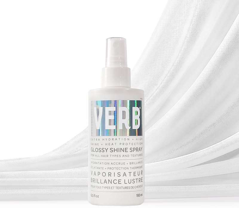VERB Glossy Shine Spray - Moisturizing Heat Protection Hair Spray - Adds High Shine and Primes for Styling - Vegan, No Parabens or Harmful Sulfates - Image 9