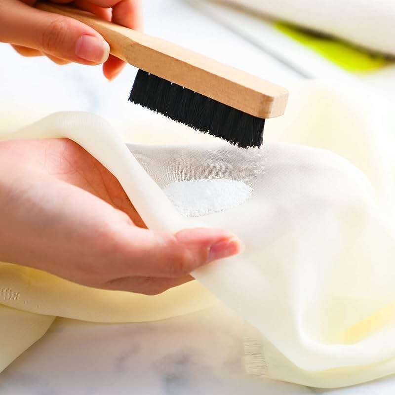 3 Pcs Laundry Stain Brush Soft Bristle Brush Velvet Furniture with Wooden Handle Stain Tool for Household Cleaning Carpet Furniture Laundry Supplies - Image 5