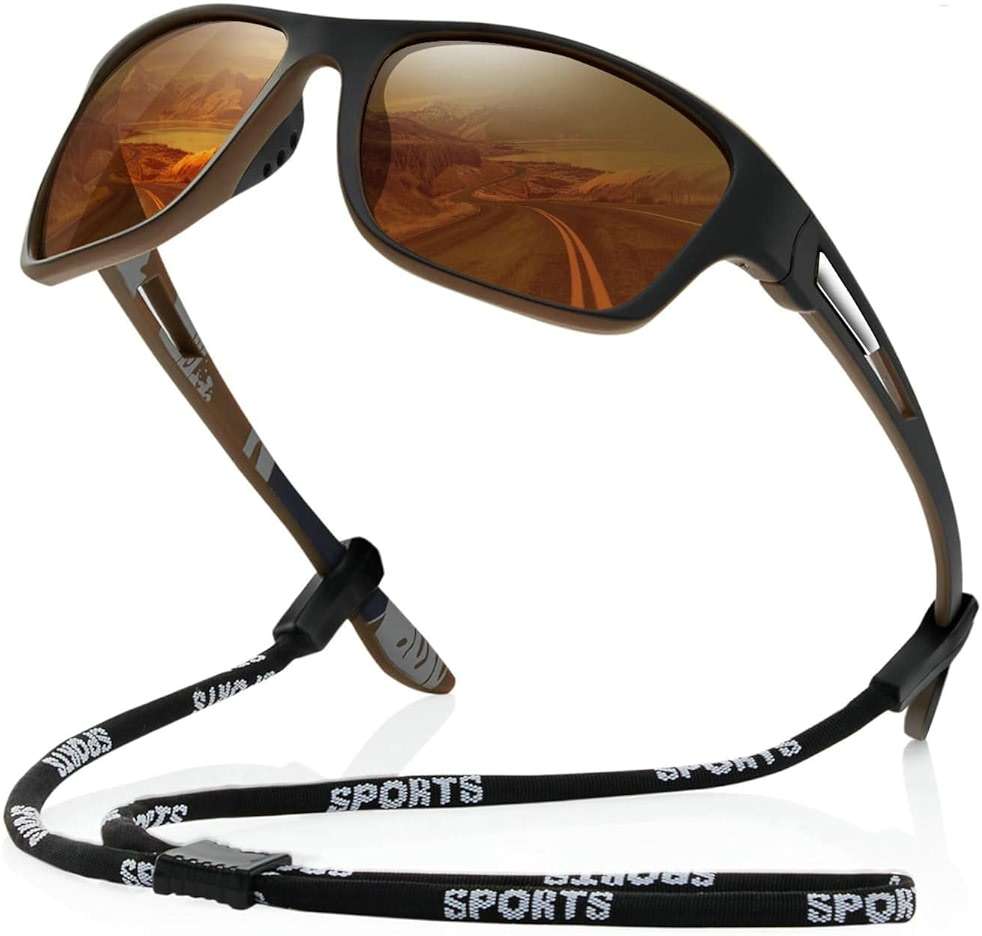 willochra Full lens Polarized Reading Sunglasses for Men Driving Running Sports Reader Square UV Protection Style Unisex - Image 1