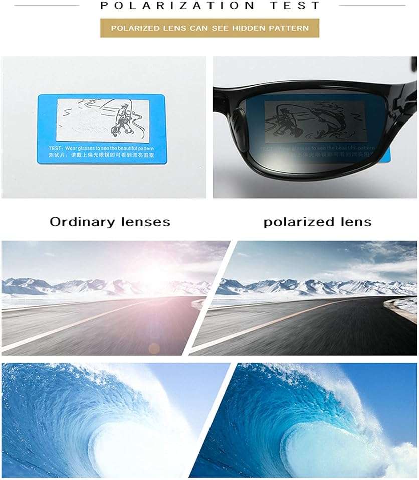 willochra Full lens Polarized Reading Sunglasses for Men Driving Running Sports Reader Square UV Protection Style Unisex - Image 5