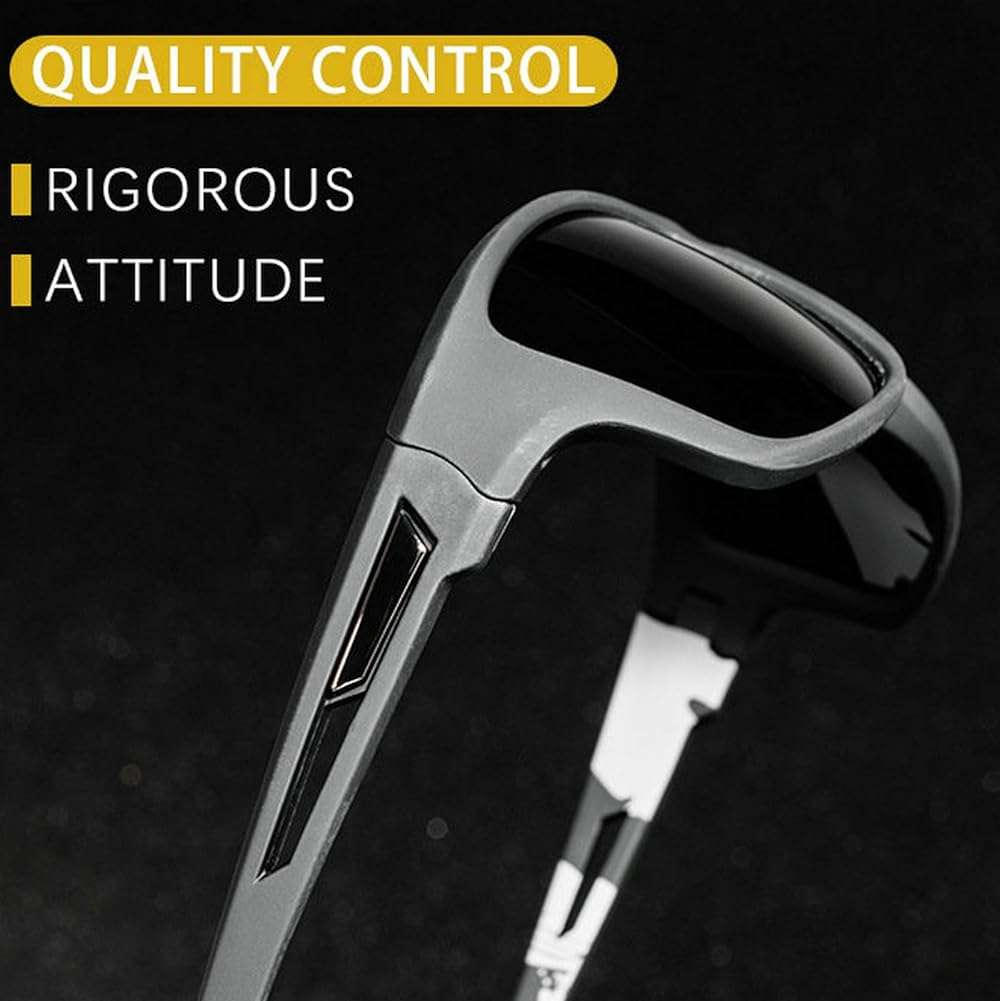 willochra Full lens Polarized Reading Sunglasses for Men Driving Running Sports Reader Square UV Protection Style Unisex - Image 9