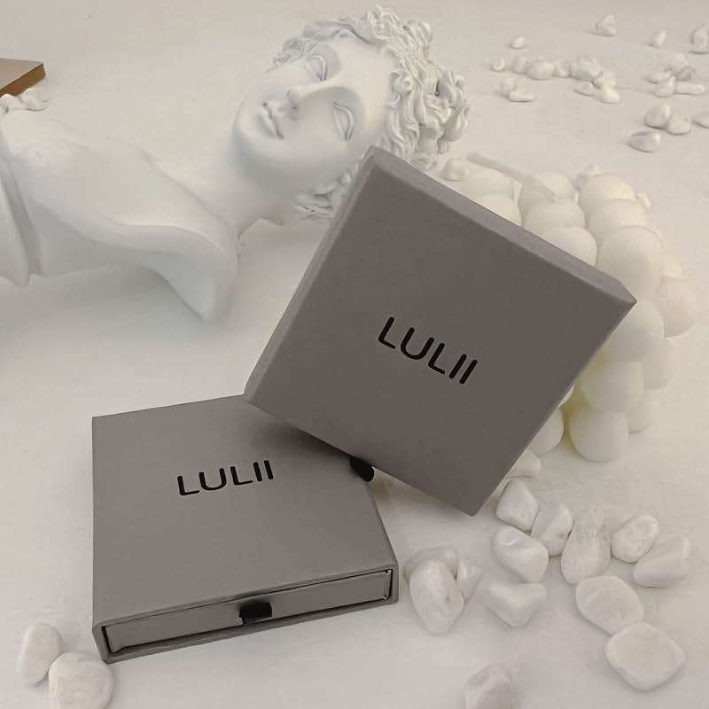 LULII Hoop Earrings for Women, 14K Gold Sterling Silver Chunky Twisted Hoops Earring Hypoallergenic Ear Jewelry - Image 7