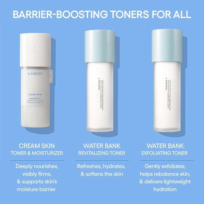 LANEIGE Cream Skin Toner & Moisturizer: Lightweight Refillable Korean Milky Toner with Ceramide & Peptide for Hydration, Firming, & Barrier Support - Image 11