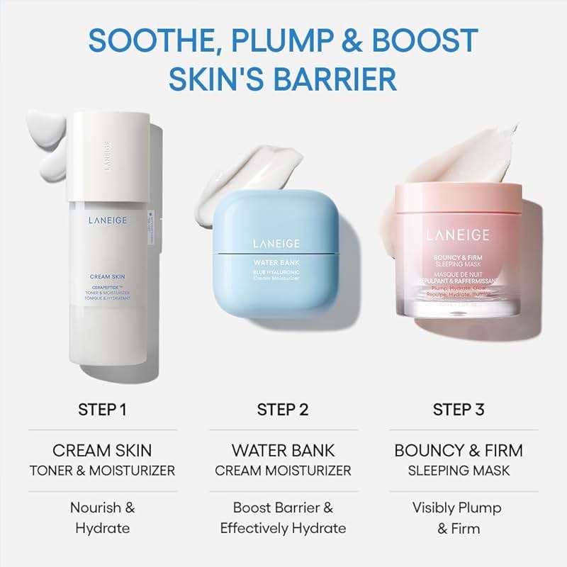 LANEIGE Cream Skin Toner & Moisturizer: Lightweight Refillable Korean Milky Toner with Ceramide & Peptide for Hydration, Firming, & Barrier Support - Image 9