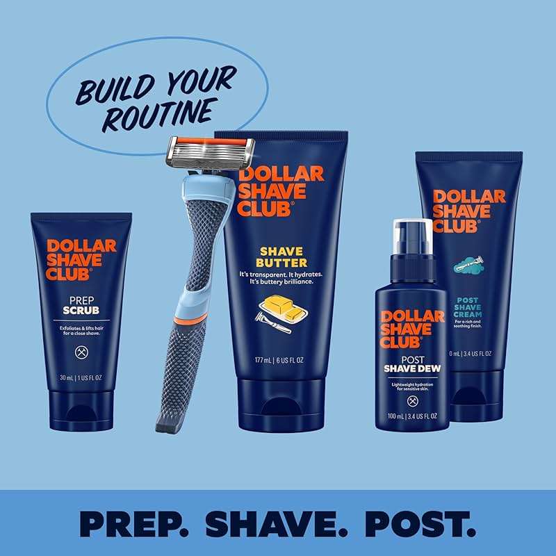 Dollar Shave Club | 6 Blade Razor Refills (8 Pack) | 6 Stainless Steel Blades for a Close & Comfortable Shave - Image 7