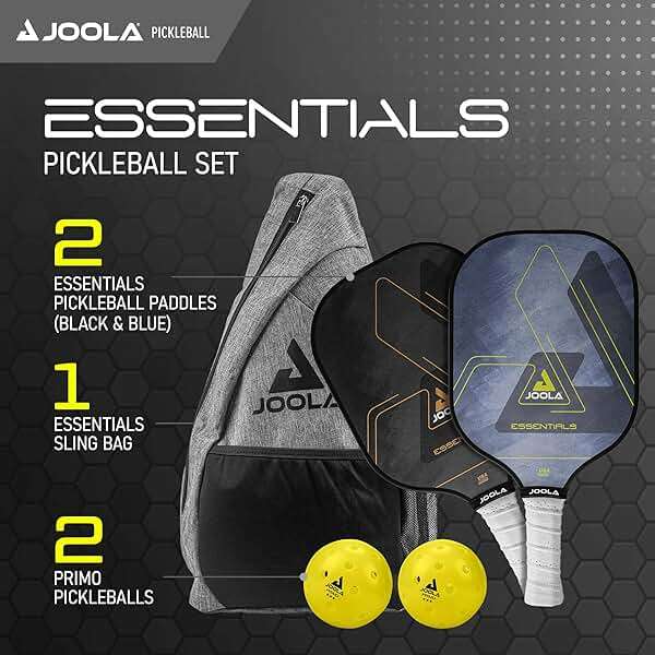 JOOLA Pickleball Paddles & Sets - Includes 2 Rackets, 2–4 Balls, and Storage Carry Bag - USAP Approved - Image 2