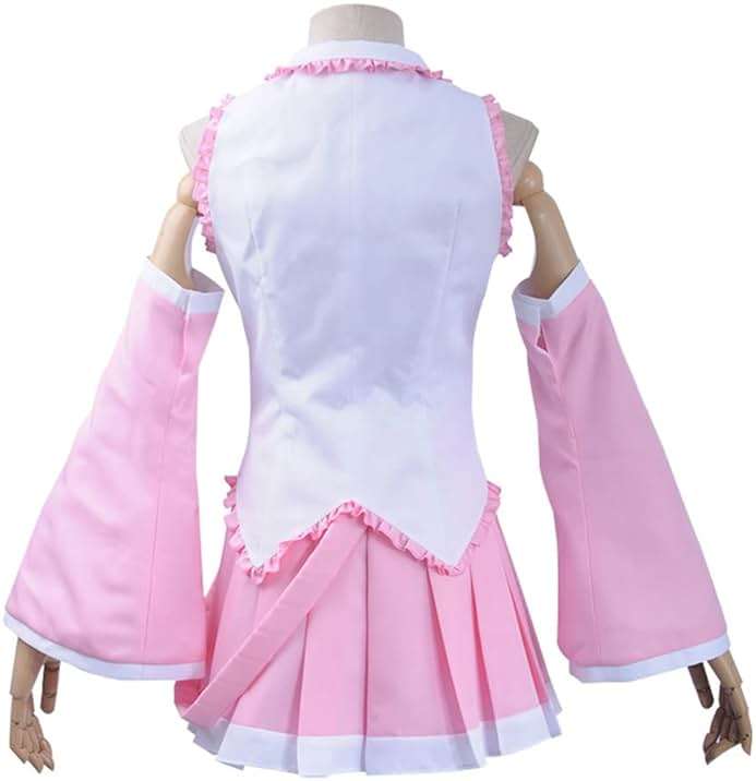 jrswai Womens Anime Cosplay snow Costume JK Sailor Dress High School Uniform Halloween Full Set - Image 4