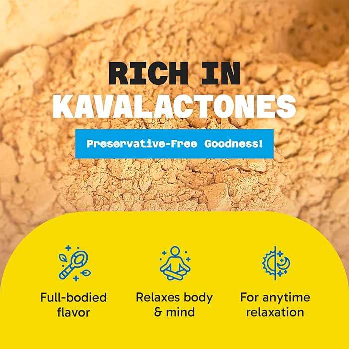 Fiji Vanua Kava Premium Loloma Waka Kava Root Powder, Made From Noble Root Powder With Sun-dried Lateral Roots, Medium Grind for Easy Prep, Kava for Smooth & Delicious Taste, 1 lb - Image 6