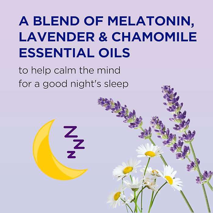 Dr Teal's Calm Blend Spray with Melatonin, Lavender & Chamomile Essential Oils, 6 fl oz (Pack of 3) - Image 3