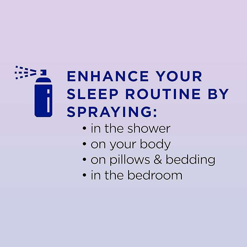Dr Teal's Calm Blend Spray with Melatonin, Lavender & Chamomile Essential Oils, 6 fl oz (Pack of 3) - Image 4